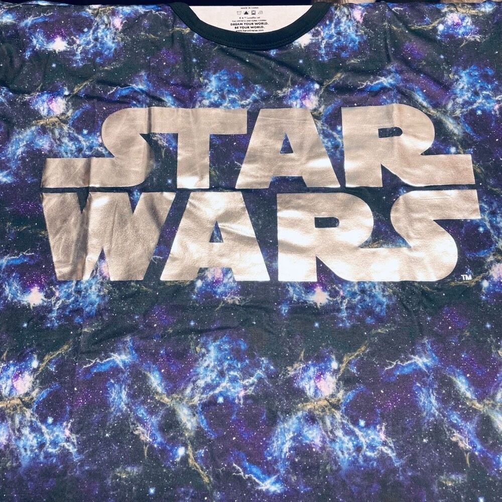 HerUniverse Disney Star Wars Galaxy Space Tee N0450